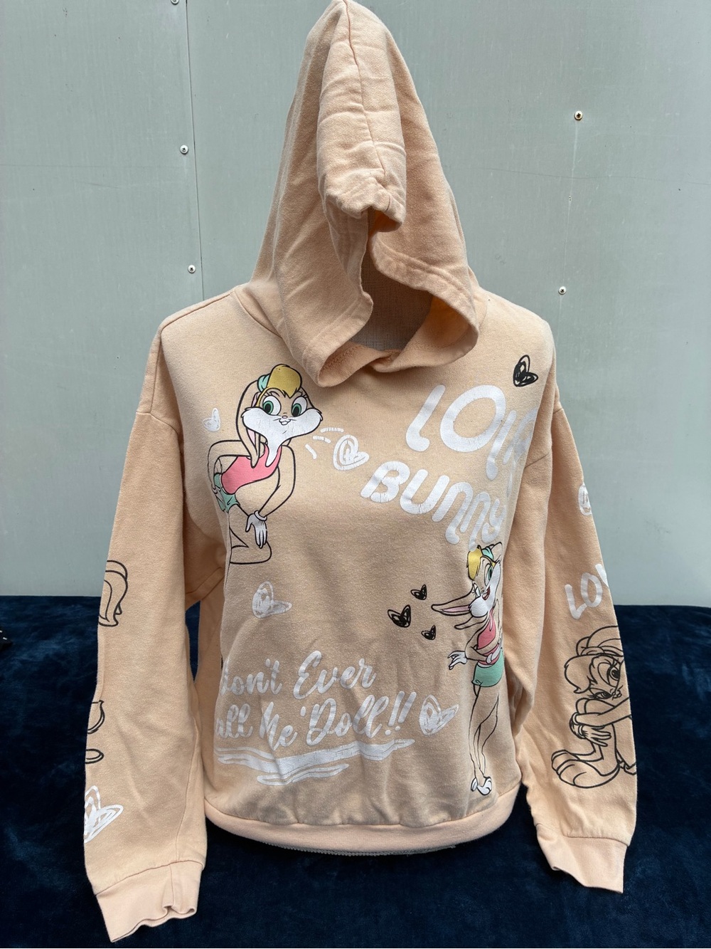 Beige Warners Bros Hoodie - Lola Bunny